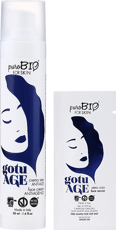 Anti-Aging Gesichtscreme - PuroBio Cosmetics GoTu Age Cream — Bild N1