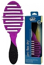 Haarbürste für schnelles Trocknen mit weichem Griff violett - Wet Brush Pro Flex Dry Purist Purple — Bild N3