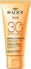Düfte, Parfümerie und Kosmetik Sonnenschutzcreme für das Gesicht - Nuxe Sun Delicious Face Cream SPF 30