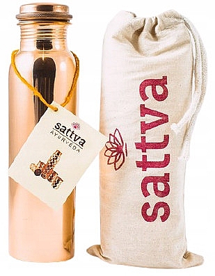 Wasserflasche aus Kupfer 950ml - Sattva Copper Water Bottle — Bild N1