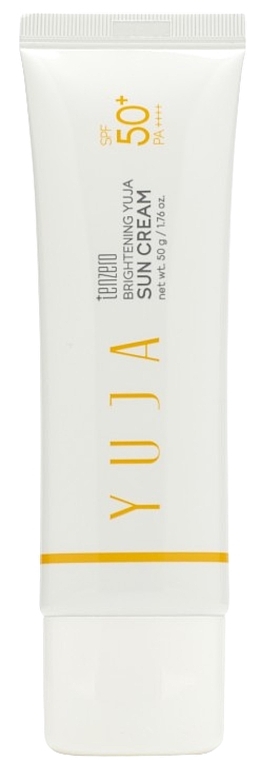 Gesichts- und Augencreme - Tenzero Brightening Yuja Sun Cream SPF 50+ PA++++ — Bild N1