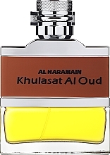 Düfte, Parfümerie und Kosmetik Al Haramain Khulasat Al Oud - Eau de Parfum