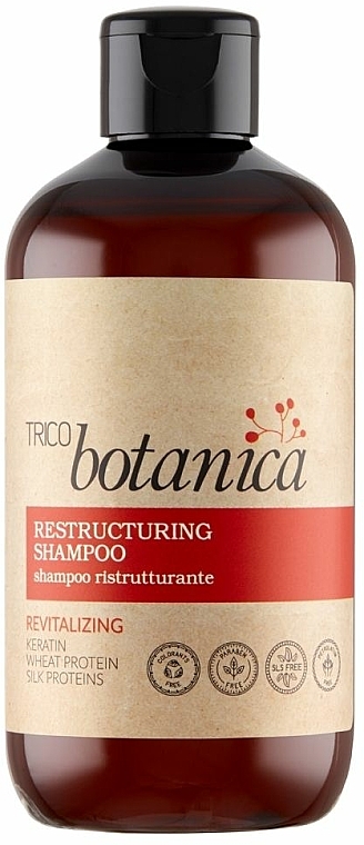 Revitalisierendes Shampoo mit Keratin und Weizenprotein - Trico Botanica — Bild N1