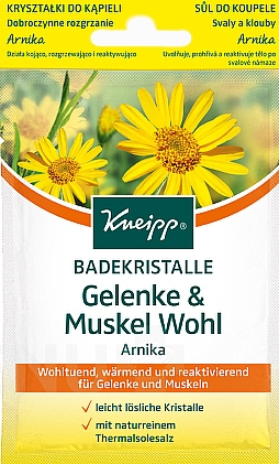 Badekristalle mit Arnika-Extrakt - Kneipp Bath Crystals Salt — Bild N1