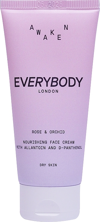 Pflegende Gesichtscreme Rose und Orchidee - EveryBody Awaken Nourishing Face Cream Rose & Orchid — Bild N1