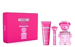 Moschino Toy 2 Bubble Gum - Duftset (Eau de Toilette 100ml + Körperlotion 100ml + Eau de Parfum 10ml) — Bild N1