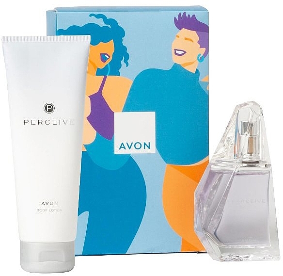 Avon Perceive - Set (Eau de Parfum/50 ml + Körperlotion/125 ml) — Bild N1