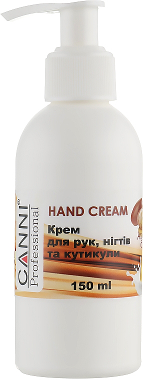 Hand-, Nagel- und Nagelhautcreme mit Arganöl - Canni Hand Cream — Bild N1