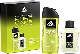 Düfte, Parfümerie und Kosmetik Adidas Pure Game - Duftset (Eau de Toilette 100ml + Duschgel 250ml)