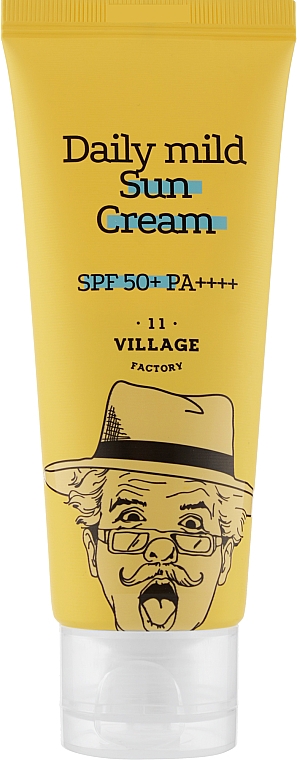 Sonnenschutzcreme - Village 11 Factory Daily Mild Sun Cream SPF 50+ PA++++ — Bild N1