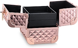 Kosmetikkoffer - Inglot Makeup Case Diamond Mini Rose Gold MB152M K107 4 — Bild N2