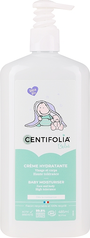 Baby-Feuchtigkeitscreme für Gesicht und Körper mit Bio-Kamelie - Centifolia Baby Moisturiser — Bild N1