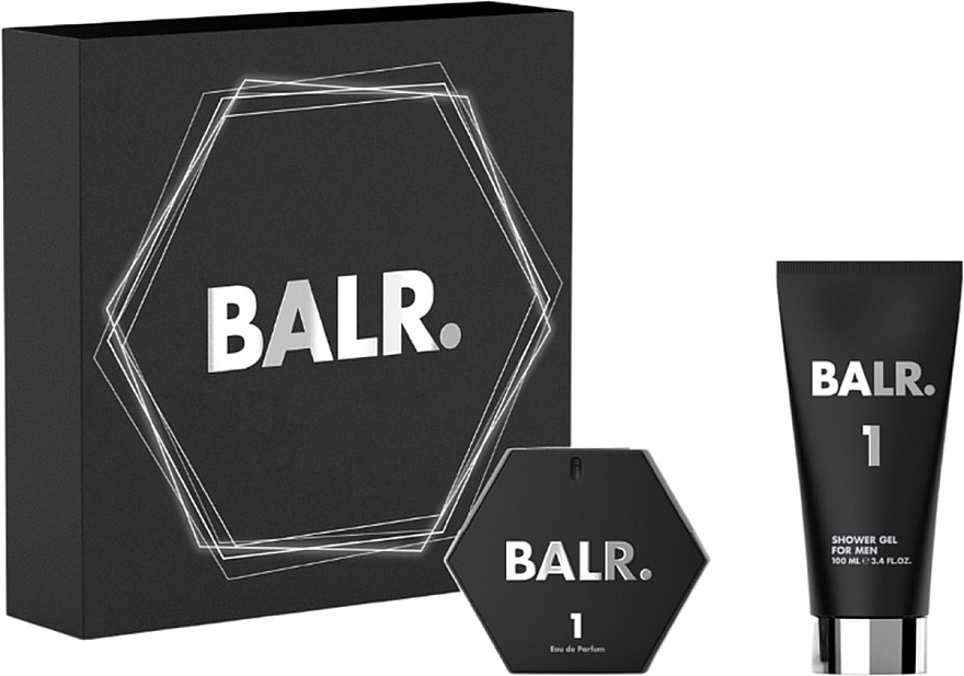 BALR. 1 For Men - Set (Eau de Parfum/50 ml + Duschgel/100 ml) — Bild N1