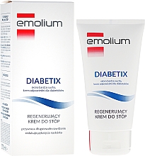 Düfte, Parfümerie und Kosmetik Regenerierende Fußcreme für sehr trockene Haut - Emolium Diabetix Regenerating Foot Cream