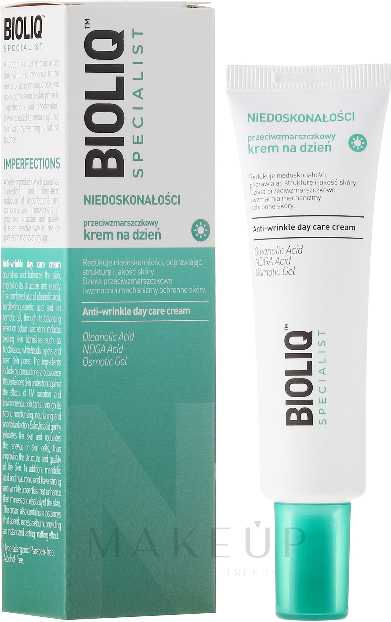 Tagescreme gegen Falten - Bioliq Specialist Niedoskonałośc Anti-Wrinkle Day Care Cream — Bild 30 ml