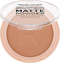 Mattierendes Gesichtspuder - Makeup Revolution Super Matte Powder — Bild N1