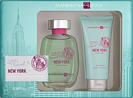 Mandarina Duck Let's Travel To New York For Woman - Duftset (Eau de Toilette 100ml + Duschgel 100ml)  — Bild N1