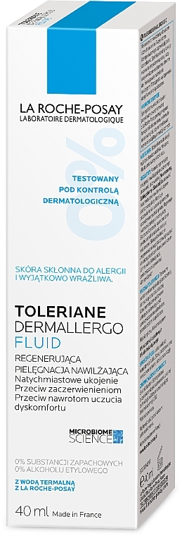 Feuchtigkeitsspendendes und beruhigendes Gesichtsfluid für sehr empfindliche und zu Allergien neigende Haut - La Roche Posay Toleriane Dermallergo Fluide — Bild N5