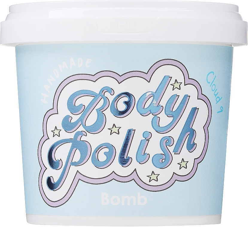 Körperpeeling Baby Powder - Bomb Cosmetics Cloud 9 Body Polish — Bild N1