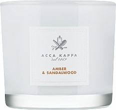 Duftkerze Amber and Sandalwood - Acca Kappa Scented Candle — Bild N1