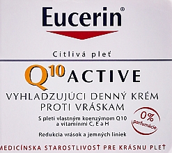 Tägliche Anti-Aging Gesichtscreme mit Biotin - Eucerin Q10 Active Day Cream — Bild N2