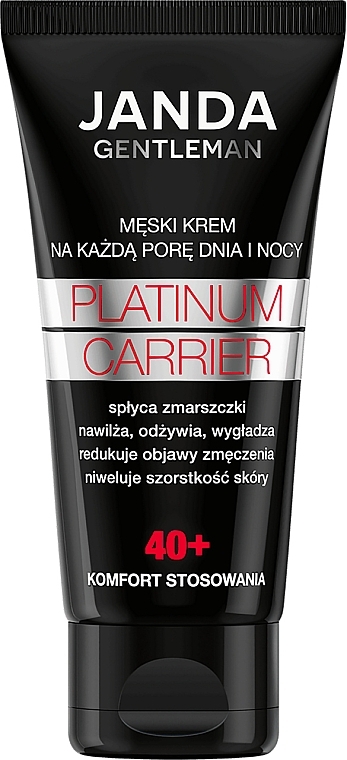 Anti-Falten Creme für Männer 40+ - Janda Gentleman Platinum Carrier  — Bild N1