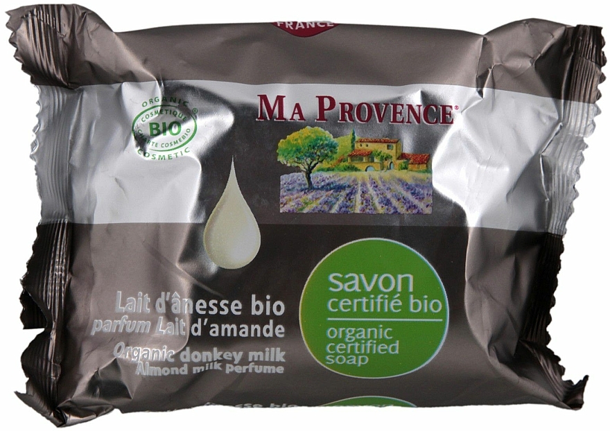 Organische Seife mit Eselsmilch und Mandel - Ma Provence Organic Soap