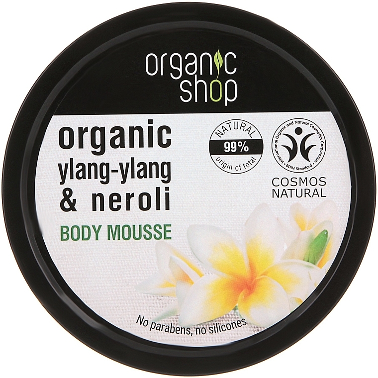 Körpermousse mit Bio Ylang-Ylang-Öl und Neroli - Organic Shop Organic Ylang-Ylang & Neroli Body Mousse
