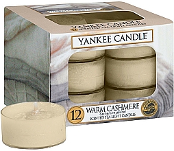 Düfte, Parfümerie und Kosmetik Teelichter Warm Cashmere - Yankee Candle Scented Tea Light Warm Cashmere