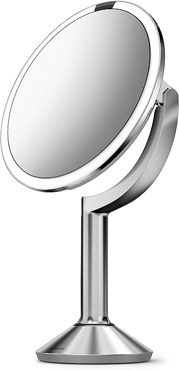 Rundspiegel 20 cm silbern - Simplehuman Sensor Touch Control Trio Mirror — Bild N1