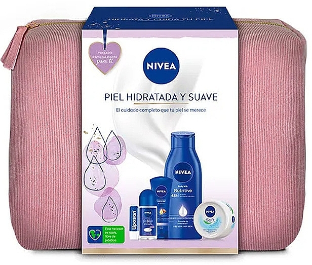 Set 6 St. - Nivea Hydrated And Soft Skin Bag — Bild N1