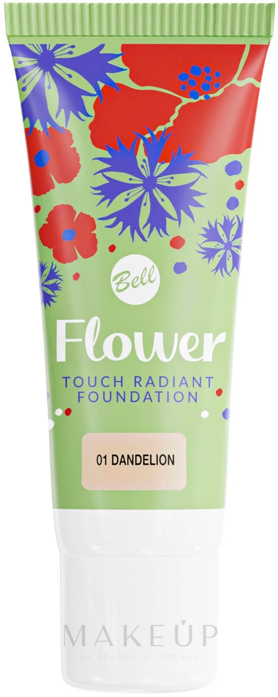Foundation-Creme für das Gesicht - Bell Blossom Meadow Flower Touch Radiant Foundation — Bild 01 - Dandelion