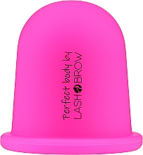 Düfte, Parfümerie und Kosmetik Silikonblase für Vakuum-Körpermassage Größe L pink - Lash Brown L