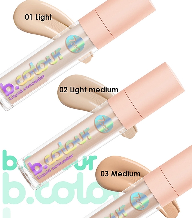 Flüssiger Concealer - 7 Days B.Colour Liquid Concealer  — Bild N2