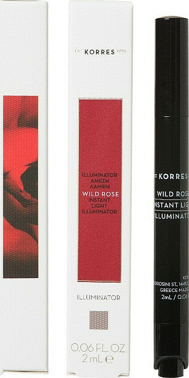 Gesichtsconcealer - Korres Wild Rose Instant Light Illuminator Concealer