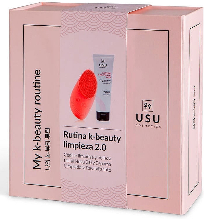Set - Usu Cosmetics Rutina K-Beauty Limpieza 2.0 (Reinigungsschaum 120ml + Zubehör 1 St.) — Bild N1
