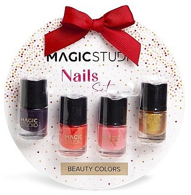 Nagellack-Set - Magic Studio Beauty Colors Nails Set (nail/polish/4pcs) — Bild N1