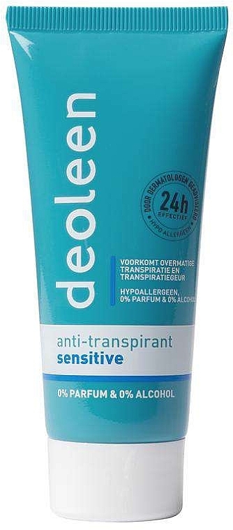 Deodorant Antitranspirant - Deoleen Anti-Perspirant Sensitive Cream  — Bild N1