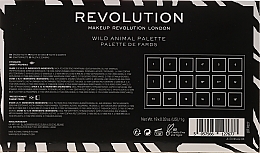 Lidschattenpalette - Makeup Revolution Wild Animal — Foto N3