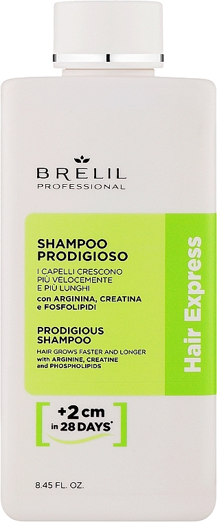 Brelil Hair Express Treatment Prodigious Shampoo - Shampoo für intensiven Haarwuchs  — Bild N1