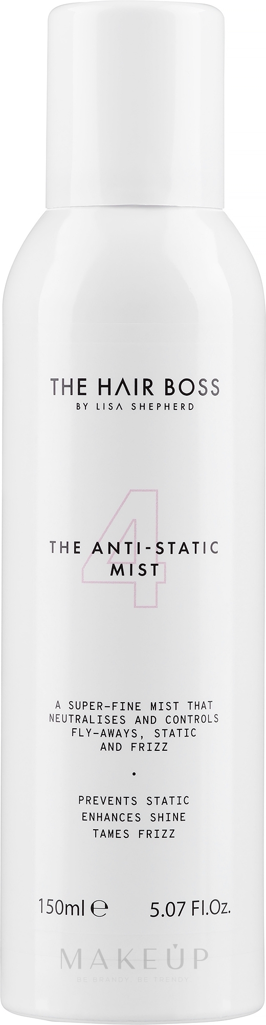 Antistatisches Haarspray - The Hair Boss The Anti Static Finishing Mist — Bild 150 ml
