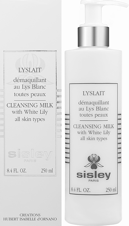 Gesichtsreinigungsmilch zum Abschminken für trockene und empfindliche Haut mit weißer Lilie - Sisley Lyslait Cleansing Milk with White Lily  — Bild N2