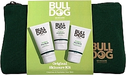 Set - Bulldog Skincare Original Skincare Kit (f/wash/150ml + f/cr/100ml + f/scr/125ml + pouch) — Bild N2