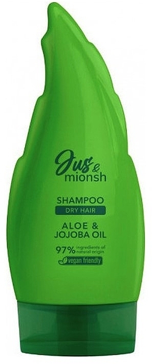 Shampoo für trockenes Haar mit Aloe Vera und Jojoba-Extrakt - Jus & Mionsh Shampoo For Dry Damaged Hair Aloe Jojoba Oil — Bild N1