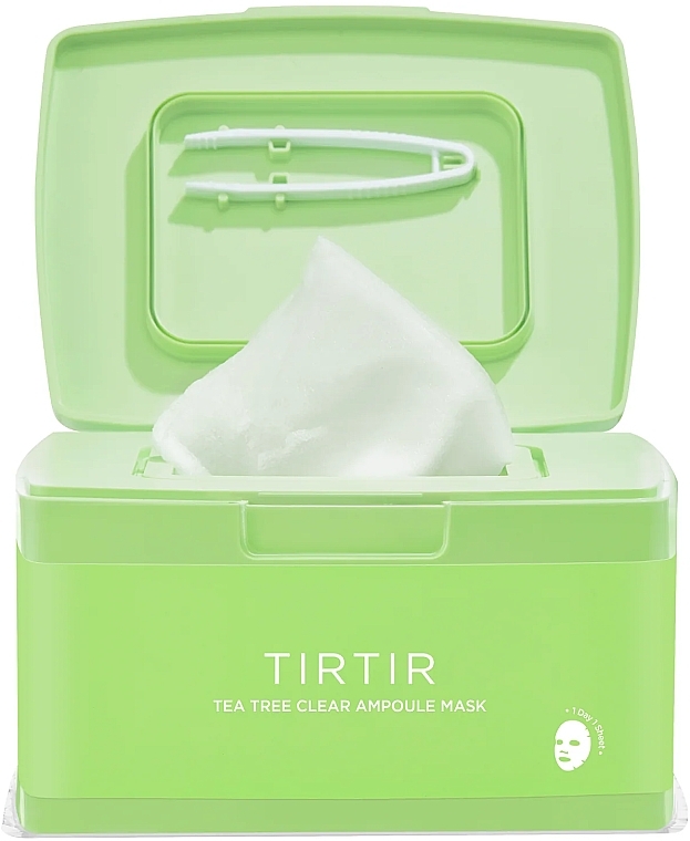 Teebaum-Gesichtsmaske - Tirtir Tea Tree Clear Ampoule Mask — Bild N2