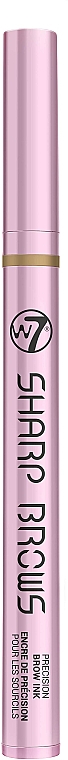 Augenbrauenstift - W7 Sharp Brows Precision Eyebrow Ink Pen — Bild N1