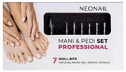 Düfte, Parfümerie und Kosmetik Set für die Maniküre 7-tlg. - NeoNail Professional Drill Bits Set Professional