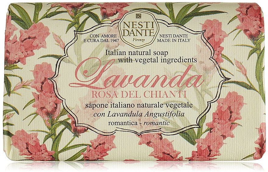 Naturseife Lavanda Rosa del Chianti - Nesti Dante Vegetable Soap Lavanda Rosa del Chianti Lavanda Collection — Bild N1