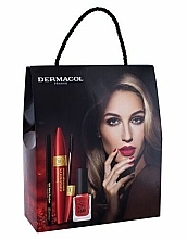 Düfte, Parfümerie und Kosmetik Make-up Set (Mascara 9ml + Eyeliner 3g + Nagellack 11ml) - Dermacol Obsession