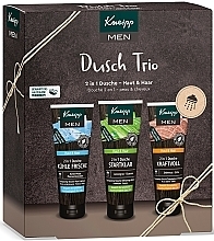 Körperpflegeset - Kneipp Men Shower Trio (Shampoo-Duschgel 3x75ml) — Bild N1